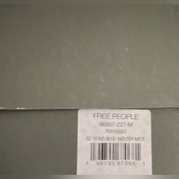 Free People Pallabase Twill Platform Sneaker Boot Lace Up NEW Women 10M Trails - Picture 13 of 13